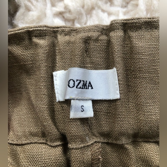 Ozma Linen Utility Pants - Picture 5 of 6